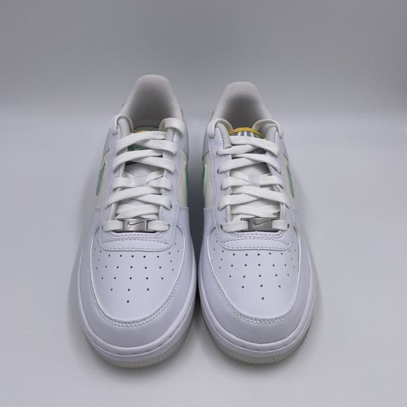 Nike Air Force 1 LV8 White / Mint Womens Shoes - Picture 3 of 8